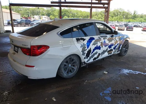 2013 BMW 535 Xigt z USA, uszkodzony, nr VIN WBASP2C59DC339123